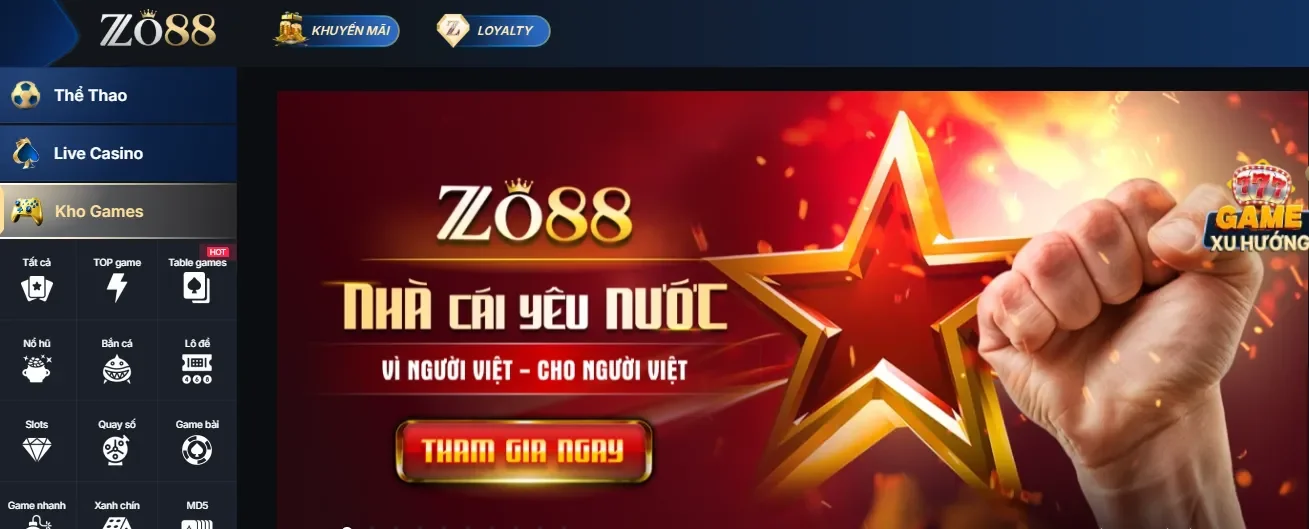 Zo88 với nền tảng giải trí trực tuyến ứng dụng công nghệ livestream hiện đại